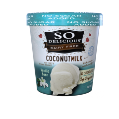 So Delicious, Coconut Milk, Unsweetened Vanilla Bean *V So Delicious, Coconut Milk, Unsweetened Vanilla Bean *V