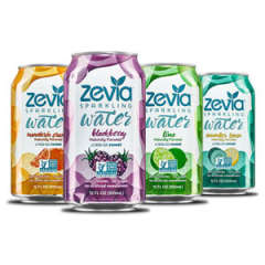 Zevia Carbonated Water 24/355ML *GF *V Zevia Carbonated Water 24/355ML *GF *V