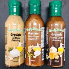 Simply Natural, Organic Salad Dressings Simply Natural, Organic Salad Dressings