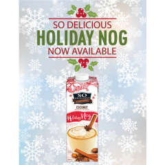 So Delicious, Holiday Nog (Seasonal) *GF *V So Delicious, Holiday Nog (Seasonal) *GF *V
