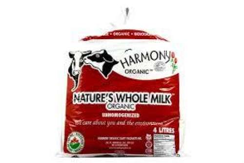 Harmony Organic, Un-homogenized Milk