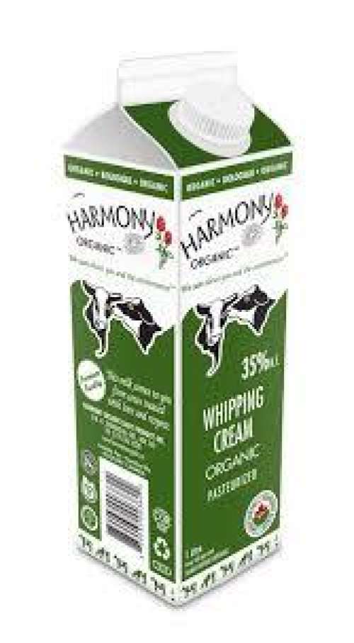 Harmony 35% Whipping Cream
