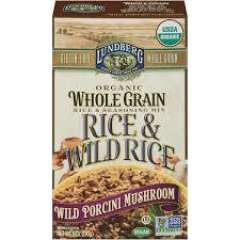 Lundberg, Organic Wild Porcini & Mushroom Rice Entree 