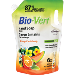 BioVert Liquid Hand Soap, Orange Cantaloupe (HST included in price)