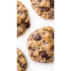Almond Butter & Oat Chocolate Chunk Cookie *GF