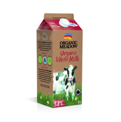 Milk, Organic Meadow 2-L Carton