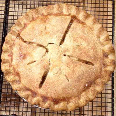 Amazing Gluten Free Bourbon Apple Pie