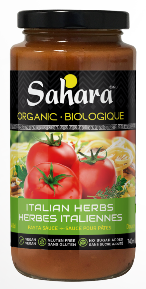 Sahara Organic Sauces, Glass Jars *GF *V