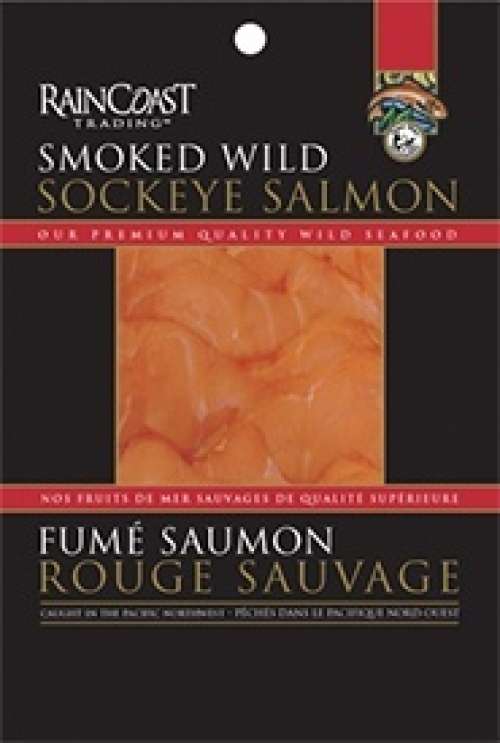 Raincoast Wild Sockeye Smoked Salmon (Frozen)