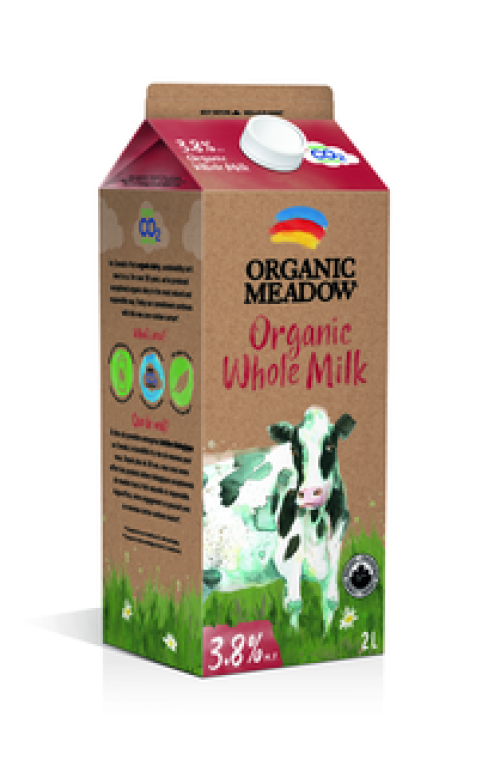 Milk, Organic Meadow 2-L Carton